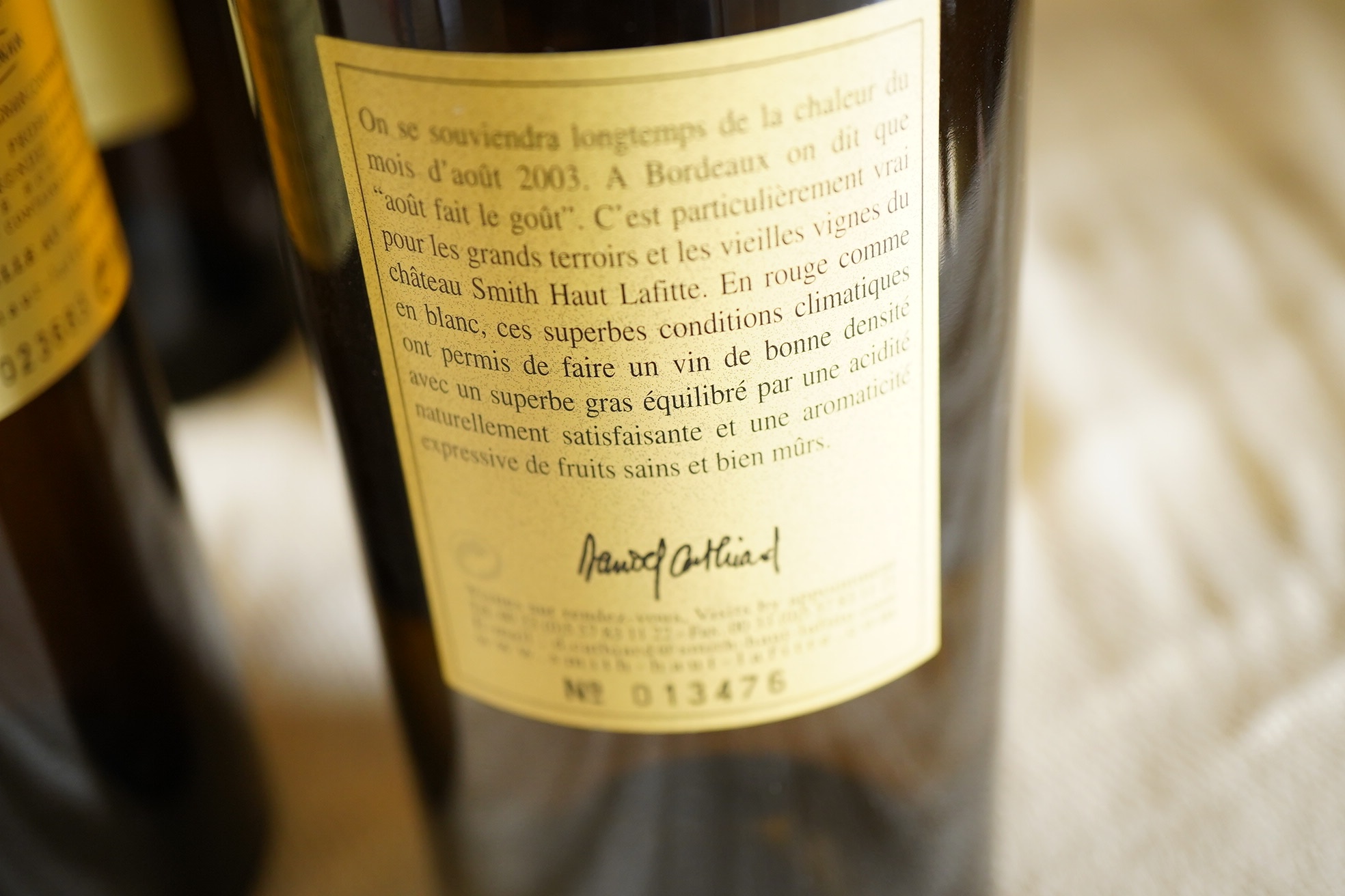 Château Smith Haut Lafitte Les Hauts de Smith Blanc, Pessac-Léognan: A mixed parcel